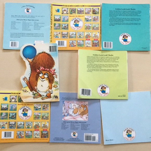8 Little Critters series by Mercer Mayer ( 7 Softcover books + 1 Board Book ) - Picture 2 of 6